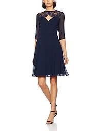 Elise Ryan Womens Sweatheart Lace Midi Dress Amazon Co Uk