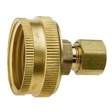 Compression Brass Adapter Fitting