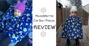 Mouse Hatter Car Seat Poncho Review