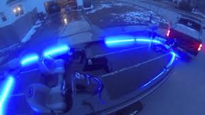 Led Strip Lighting For My Ranger Z21 Bass Boat Youtube