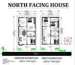 25x45 North Facing High Ceiling House