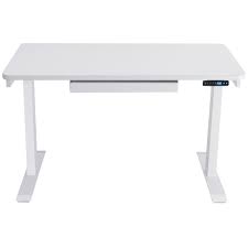 Not all standing desk converters and risers are created equal. Motion Wise Home Series Snow White Electric Height Adjustable Sit And Stand Desk Home Depot