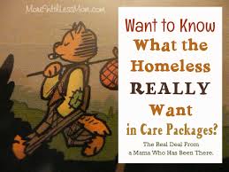 want to know what the homeless really