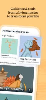 sadhguru yoga tation on the app