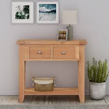 This Light Oak Console Table Is Part Of