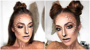 glowing deer makeup tutorial