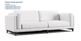 Ikea Nockeby 3 Seater Sofa Covers