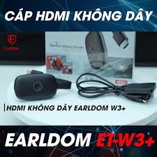 Earldom Việt Nam - Cáp HDMI không dây Earldom ET-W3+ | Facebook | By  Earldom Việt Nam | 💥 HDMI KHÔNG DÂY EARLDOM W3+ 💎 Giúp chuyển đổi hình  ảnh, video từ