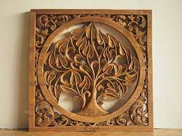 Carved Wall Art Wood Carving Patterns