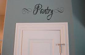 Pantry Label Beautiful Wall Decals