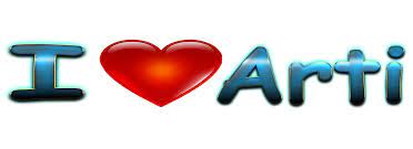 Arti Love Name Heart Design Png - Heart ...