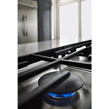 stainless steel gas cooktop at menards