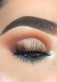 eye makeup trends green glam