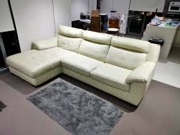 3seater leather sofa bed couch sofas