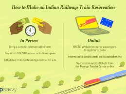How To A Make An Indian Railways Train Reservation