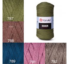 yarnart ribbon yarn cotton yarn bag