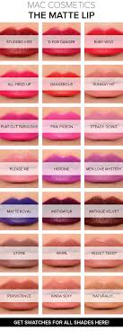 mac the matte lip collection photos