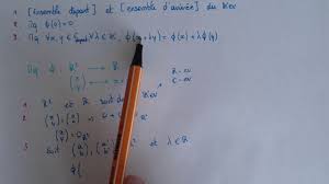 Montrer qu'une APPLICATION est LINÉAIRE - Méthode & Exemple - Algèbre maths  Prépa Licence - YouTube