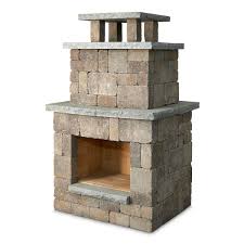 Compact Outdoor Fireplace