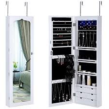 Mics Led Jewelry Cabinet Armoire