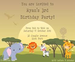 wild s birthday party with free