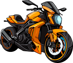 motorbike anime cartoon ai generate 25860263 PNG