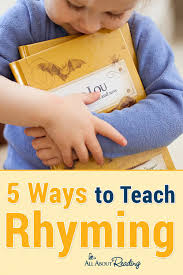 5 ways to teach rhyming free