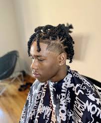 African american men twist braids. Pin By ÏŸ On Men S Hairstyles And Haircuts Mens Braids Hairstyles Twist Braid Hairstyles Braids With Shaved Sides