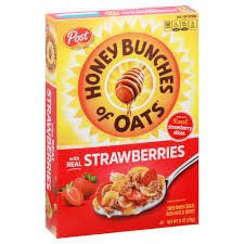 honey bunches of oats cereal with real