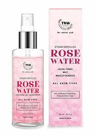 steam distilled rose water toner makeup