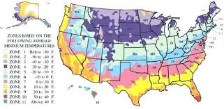Us Planting Zones Map Burgess Plant And Seed Seed And