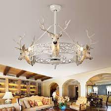 Don't worry, that fourth wire does have a. Deer Antler Ceiling Fan Wayfair