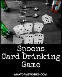 Learn the rules of the game. Spoons Card Drinking Game Drinking Games Drinking Game Rules Games
