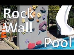 Rock Wall Over Pool Build Part 1