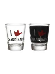 ek do dhai i love chandigarh shot glass