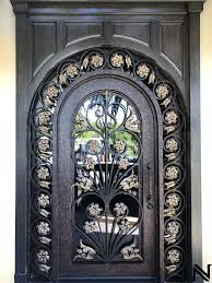 custom iron doors wrought iron design