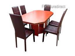 hdf dining table with 6pcs dining t74