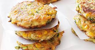 Corn Zucchini And Chickpea Fritters gambar png