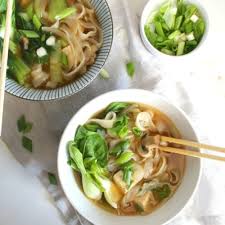 asian vegetable noodle soup this