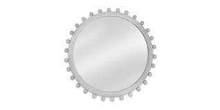 powell wall mirror in white w 36xh 36 by bett furniture