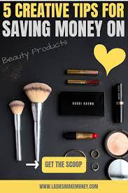 saving money on beauty s