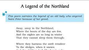 NCERT CLASS 9th-Beehive -a legend of the Northland - poem-|hindi  explanation|. - YouTube