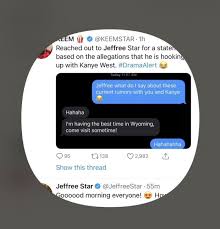 A bizarre theory that kanye west cheated on kim kardashian with jeffree star started on tiktok and trended on twitter all day. Keem On Twitter In Reference To The Dramaalert I Just Uploaded Rumors Of Kanye West And Jeffree Star Hooking Up Lil Yachty Made His Profile Picture On Clubhouse My Tweet Https T Co Sftekn28z3
