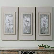 Uttermost Triptych Trees Wall Art Set
