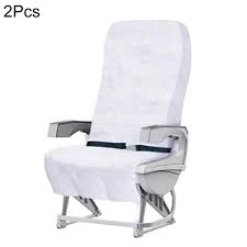 Plane Chair Cover 2pcs Non Woven Fabric