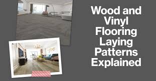 Wood And Vinyl Flooring Laying Patterns