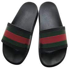 sandals gucci black size 38 it in