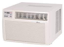 amana 11 600 btu window air conditioner with electric heat