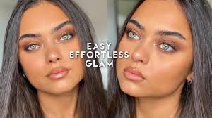 easy effortless glam makeup tutorial
