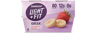 strawberry banana nonfat greek yogurt